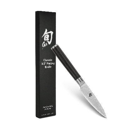 Couteau d'office droit 3,5 po Shun Classic