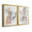 «Petal Drift I», ensemble de 2 reproductions de cadres rectangulaires sur toile-1505700114-1505700127