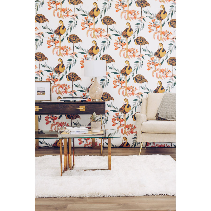 Floral Wallpaper by Teresa Chan Graphics, Pre-Pasted
