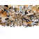 Luminaire suspendu 8 lumières avec agate de rivière multicolore Metropolitan Flotsam