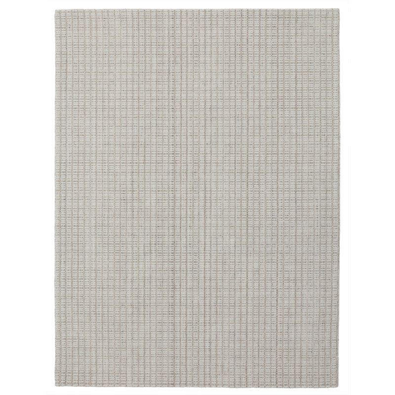 Kalise Bella Hand Tufted Wool Siba Rug, Runner 2'6" x 8', Beige