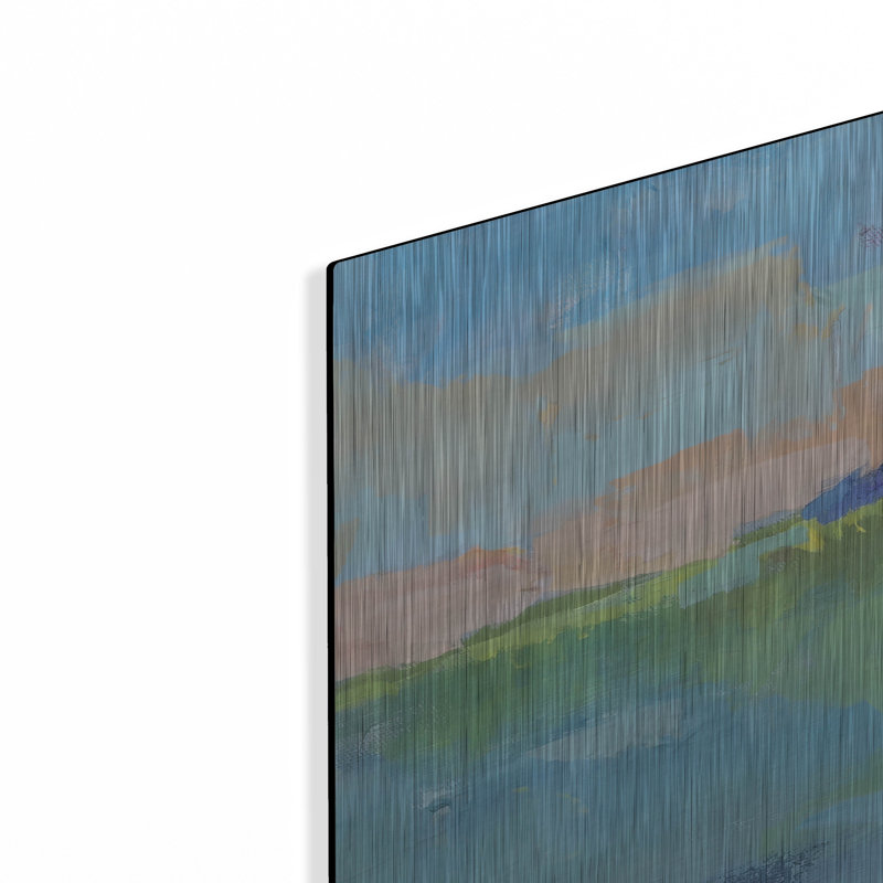 «Field» par Page Pearson Railsback de Latitude Run®, art mural en métal, H 36 po x l 36 po