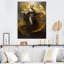 Ascendant en gris et jaune sur toile-2101633212-2101633215