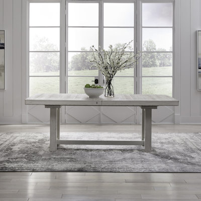 Domonik Trestle Dining Table w/ 18" Leaf