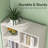 Narrow 12-Cube Modern Bookcase Vertical Horizontal Storage