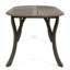 Table de patio 70 po en bois pour manger