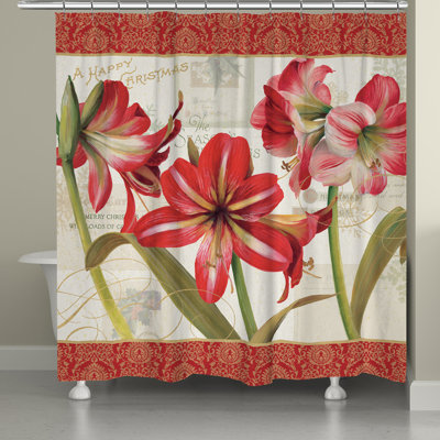 Bamber Holiday Garden Shower Curtain