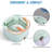 Yescom Spin Mop and Bucket Floor Cleaning System
