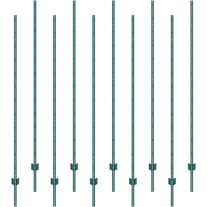 VEVOR Green Metal Line Post