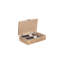 2 Bottle Oak Effect Box