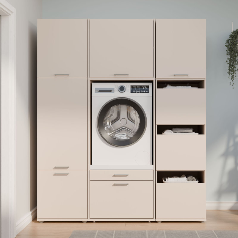 Oryana Bathroom Cabinet, Beige