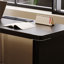 Bureau noir en bois massif en forme de L-1039898974-1039898973
