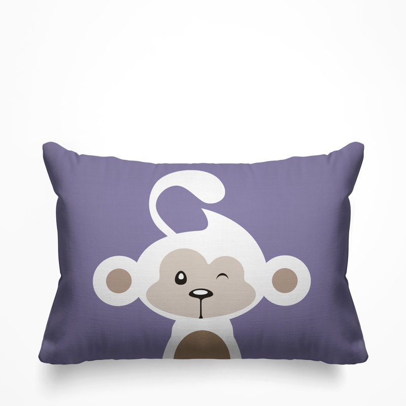 Coussin intérieur Ollie, Iris, 14 po x 20 po, Rectangle