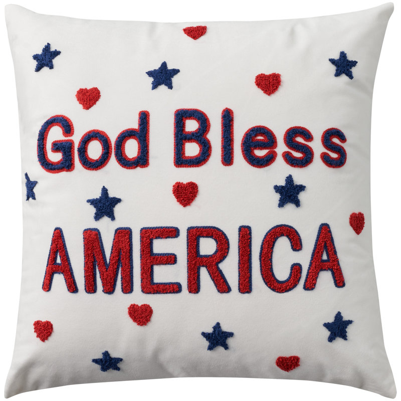 Coussin brodé