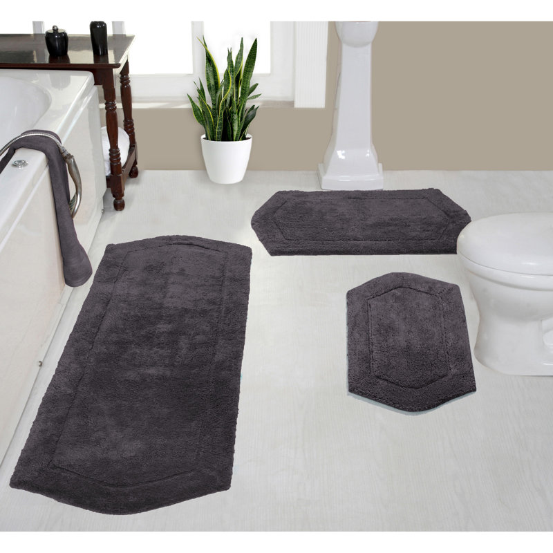 Morissette bathroom rug, Gris