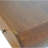 Floating Chestnut London Console, 2-Drawers, Shiny Knobs