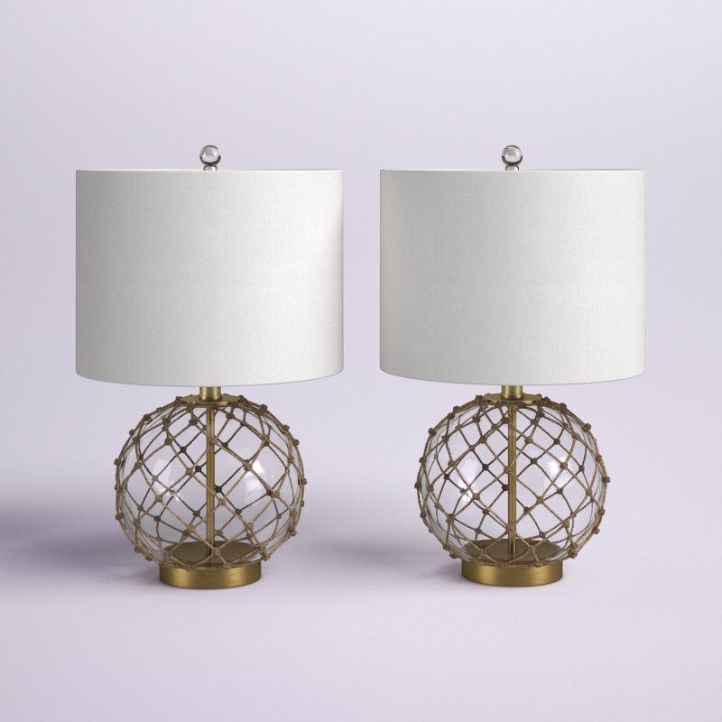 Halee Glass Table Lamp