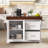53" Large Kitchen Island With Drawers-228807213
