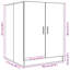 Awab Solid Wood Linen Cabinet-1481785753