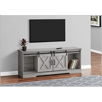 Meuble télé, 60 po, console, meuble multimédia, armoire de rangement, salon, chambre à coucher, transitionnel