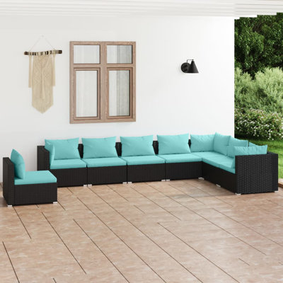 8 Piece Lounge Sofa Seating Group
