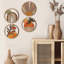 Ensemble de 4 décorations murales Boho