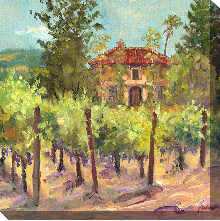 Rabito All-Weather Canvas Plants & Flowers Wall Decor Astoria Grand