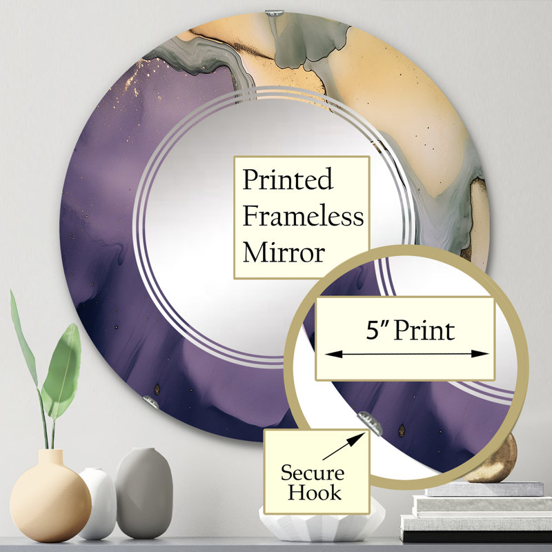Dringenberg Circle Mirror, 24" x 24"