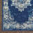 Burnie Oriental Blue/White Area Rug-1160519429