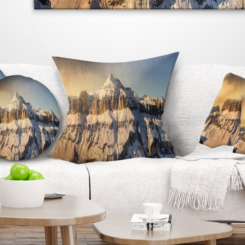 Landscape Throw Pillow, 18" x 18", Throw Pillow