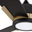 Ventilateur de plafond standard à DEL à 3 pales de 52 po avec télécommande et ensemble d'éclairage inclus Murakami-1149806472