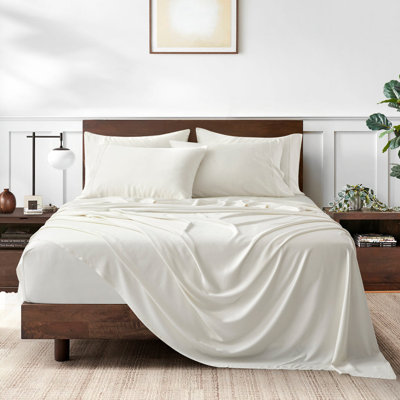 Sateen Solid Colour Sheet Set