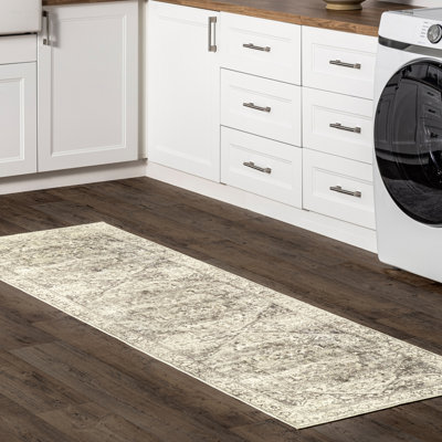 Tapis vintage lavable à la machine Brielle SpinClean