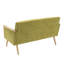 Sealcove 2 Seater Velvet Sofa
