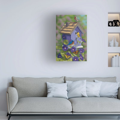 Jeff Hoff Primarys Butterflies Canvas Art