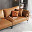 Coussin modulaire en cuir véritable-108589198-108589199