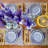 Floreal 20 Piece Handmade Dinnerware Set - Service for 4