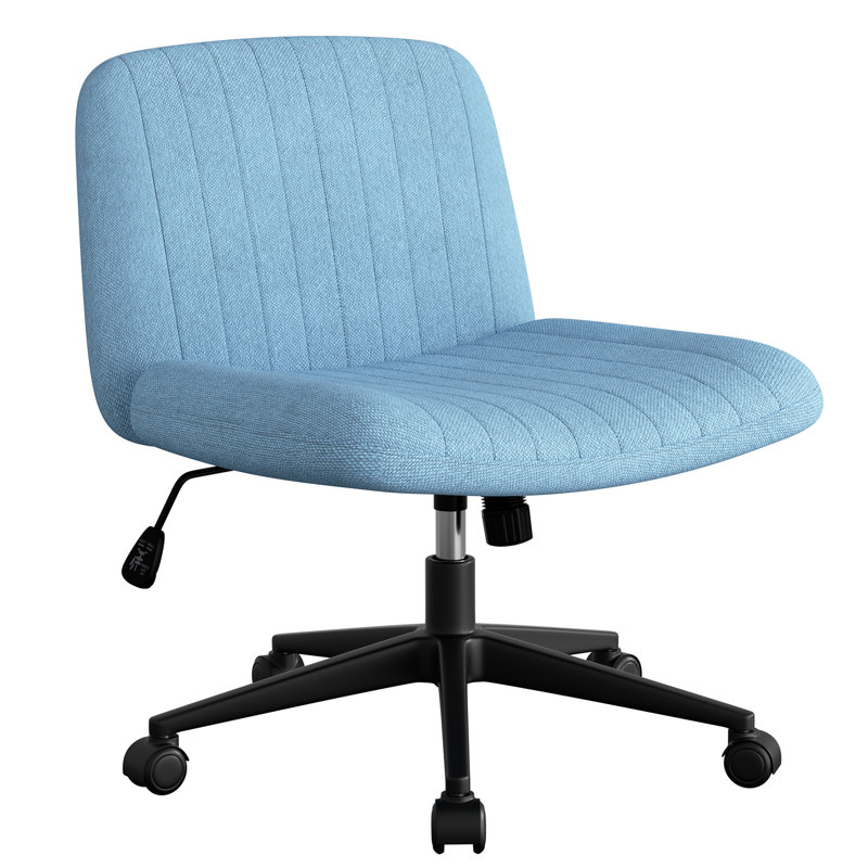 Chaise de bureau Criss-Cross, Bleu