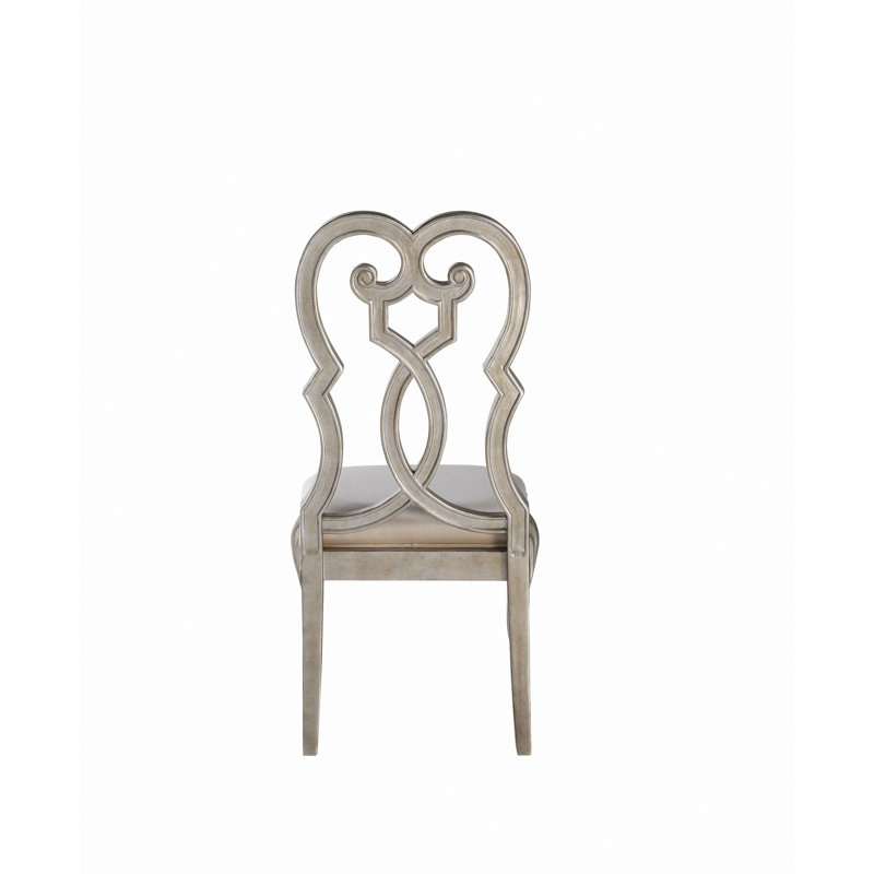 Ensemble de 2 chaises d'appoint rembourrées pour l'intérieur, salon