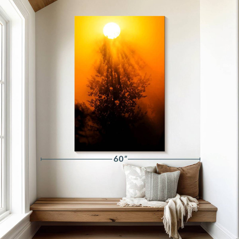 Harnek Lone Juniper Tree, 51" H x 34" W