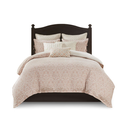 Ensemble d'édredon en jacquard en chenille 9 pièces Gracie Mills Stephens