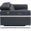Causeuse en cuir avec fauteuil inclinable Global United-1369096035