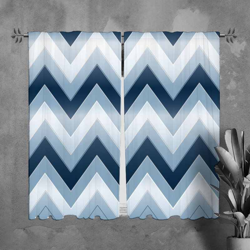 Paire de rideaux obscurcissant en polyester Myarose, L 20 po x L 82 po