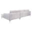 Canapé et méridienne en soie 105,5 po Anyya-1066406019-950916939