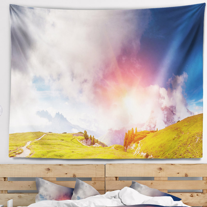 Polyester Tapestry, 68" H x 80" W