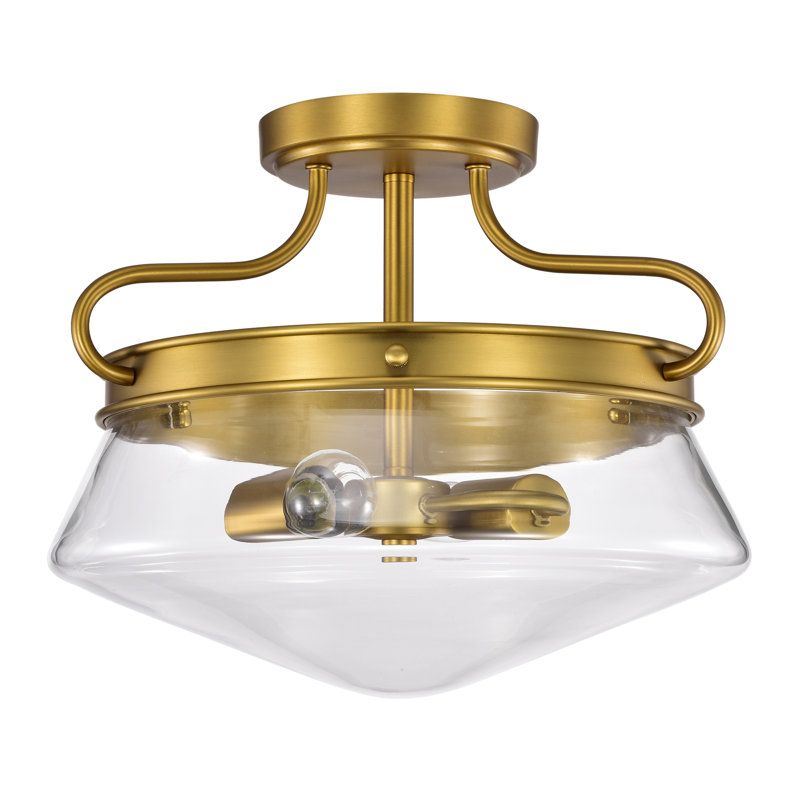 Ilma Glass Semi Flush Mount