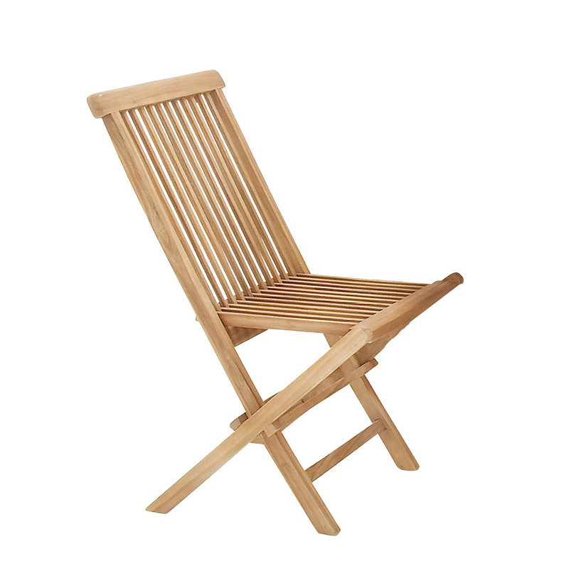 Sisler 4 - Person Teak Wood Patio Dining Set with