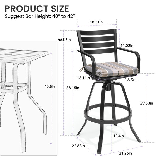 Dimensions du produit