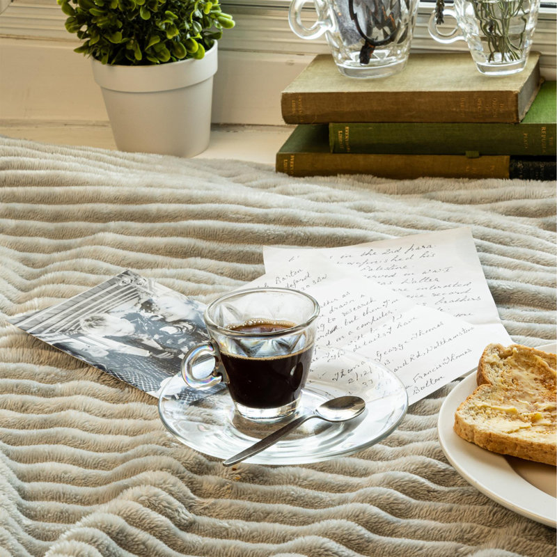 Bar Glass Espresso Saucers - 14cm