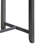 Graham 36" Gray Finish Small Space Counter Height Dining Table With USB Charging Ports And Shelves-192020296